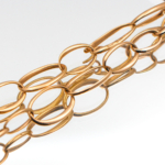 Chiusura elegante della CATENA GOLD Pomellato ketercomprooro