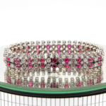 Gioiello da Sogno Bracciale con Diamanti e Rubini di Alta Qualita ketercomprooro