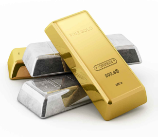 Lingotti d'oro e d'argento disponibili per l'investimento a Roma presso Keter Compro Oro, specialista in oro da investimento.